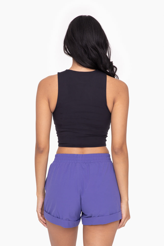 Venice Cut Out Cropped Bra Top
